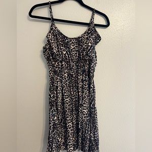 Leopard lightweight dress